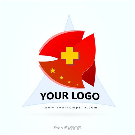 Download Abstract Red Medical Logo Design Coreldraw Design Download