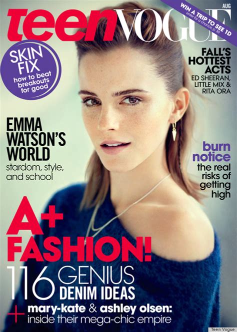 This cuts down on blogspam, as well as broken links from small webservers that can't handle the traffic. Emma Watson's Hair In Teen Vogue Is Throwing Us For A Loop ...