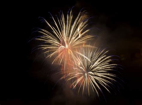 Wonderful Fireworks At Night Stock Image Image Of Explode Firework