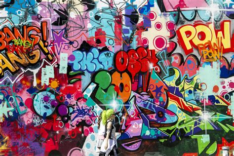 Wallpaper Art Graffiti Psychedelic Art Modern Art Street Art