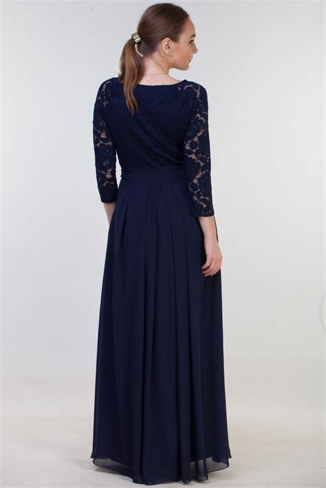 Girls are like light, pure blue,junior prom dresses modest, hang out or out of the street is very appropriate.you will still find many other solutions in your web site.but, since then, china's rocketing trade surplus in electronics, computers and parts has far exceeded her surplus in textiles andjunior. Rosalynn Navy Blue Lace Modest Prom Dress with Sleeves