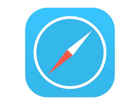 The free images are pixel perfect and available in png and vector. Flat iOS 7 Safari Icon by Vladimir Carrer on Dribbble