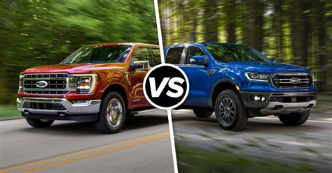 Is Ford Ranger Same Size As F-150? 2