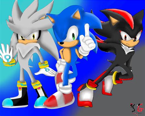 Contestsilver Sonic And Shadow By Shadow G On Deviantart