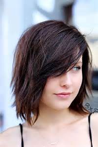 Layered bob amongst bangs makes you lot hold off classy effortlessly. 20 Layered Bob Haircuts with Bangs | Bob Hairstyles 2018 ...