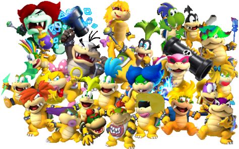 Tommys Super Mario Blog More About The Koopalings