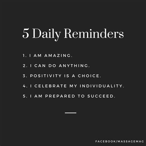 √ Motivation Positive Daily Reminders