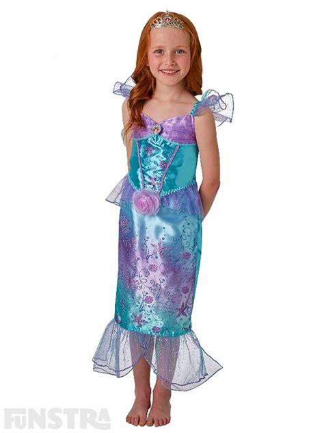Disguise Disney Princess Little Mermaid Ariel Dress Deluxe Costume