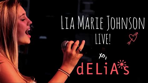 Moment Like You Lia Marie Johnson X Delias Live Performance Youtube