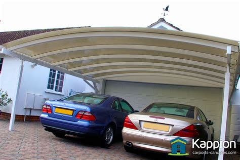 Palram arizona double carport wave arch 19 ft. Double Carport Canopy Installed in Salisbury | Kappion Carports & Canopies