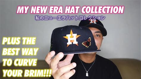 My New Era Hats And The Best Way To Bend Or Curve Your Brim Tutorial