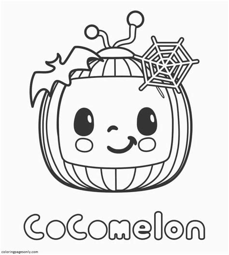 Cocomelon Coloring Page Page For Kids And Adults Coloring Home