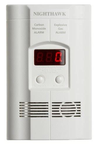3, reset, two key test is simple and convenient, you can restart or to test environment of carbon monoxide concentration at any time; smoke detector false alarm: Kidde KN-COEG-3 Nighthawk Plug ...