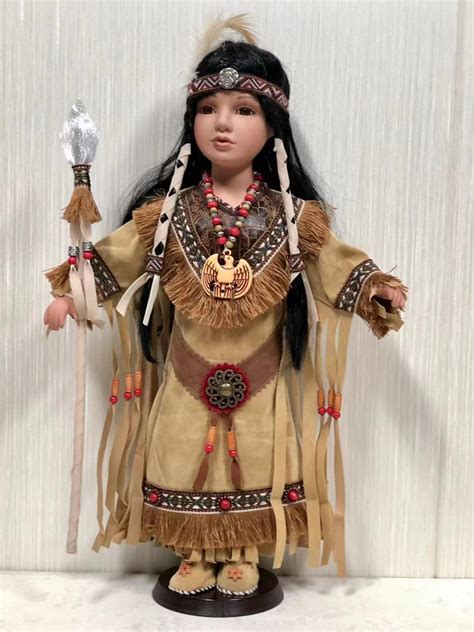 16 Porcelain Indian Doll Rati D16773 Kinnex Dolls