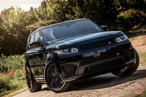 King Of Suvs Black Range Rover Sport Rocking A Set Of Forged Vps