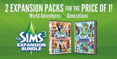 Sims 3 Expansion Packs Steam - Sims3: THE SIMS 3 EXPANSION BUNDLE