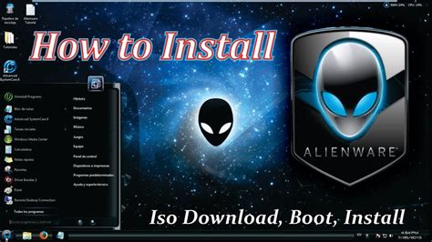 How To Install And Download Windows 7 Alien Ware Download Boot