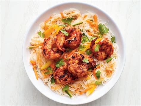 Grilled Shrimp With Rice Noodles Recipe Food Network Kitchen Food