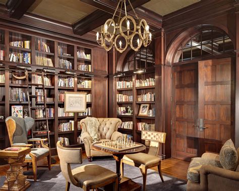 Morgante Wilson Architects Paneled This Library In Walnut And Added