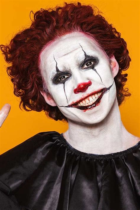 Top Spine Chilling Halloween Makeup Ideas For Men Halloween Makeup Looks Creepy Clown