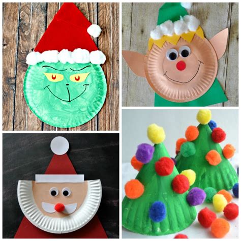 Paper Plate Christmas Crafts For Kids Growing A Jeweled Rose
