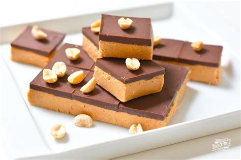 No Bake Salted Chocolate Peanut Butter Squares Dixie Crystals