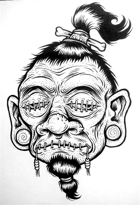 Shrunken Head Tattoo Designs Vanswiththefur