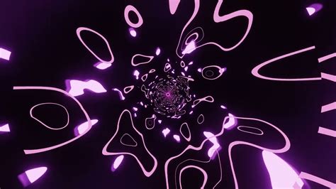 Vj Loop Neon Pink Purple Abstract Background Video 4k Lines Pattern