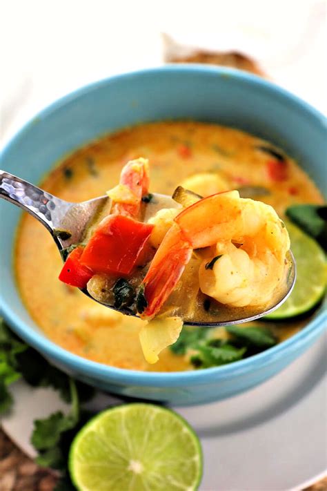 The best recipes with photos to choose an easy coconut and soup recipe. Low Carb Keto Thai Coconut Soup | Explorer Momma