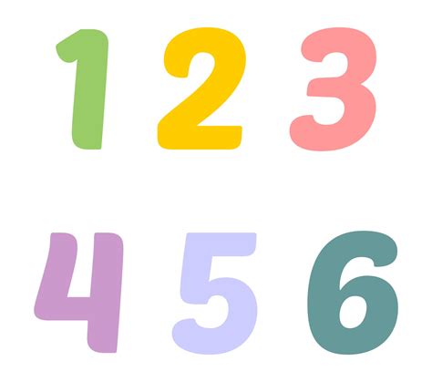 7 Best Images Of Large Printable Number 6 Large Printable Numbers 1 6