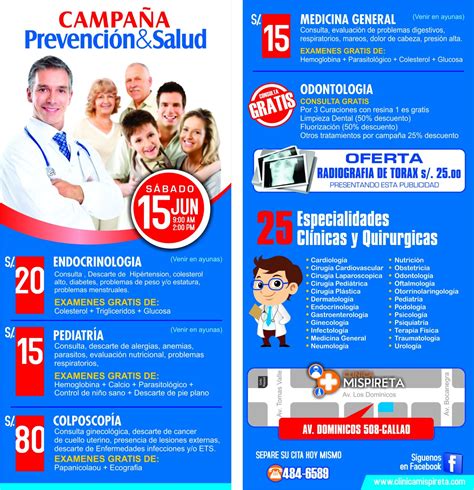 clinica mispireta campaña de prevencion and salud 15 junio 2013