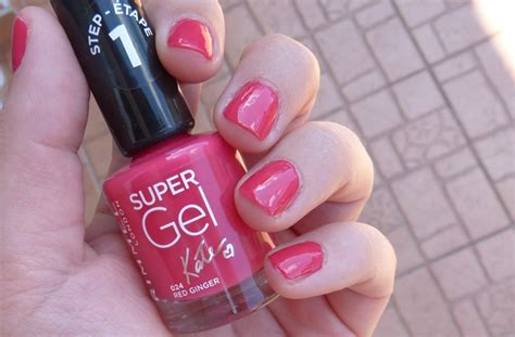 Rimmel Super Gel Nails Red Ginger VideÓ Beautycrumbs