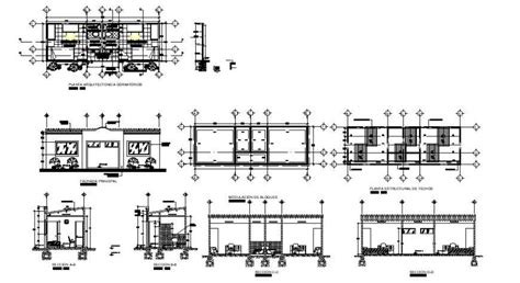 Bedroom Area Plan And Elevation 2d View Autocad File Cadbull