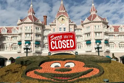 Disneyland Paris Closed Again Oct Nov Dec Jan Feb 2020 2021