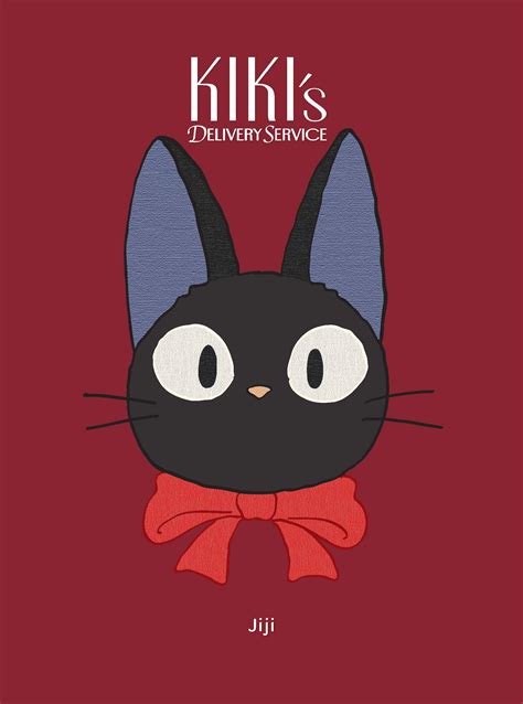 The lovely black cat jiji is a close friend of the little witch kiki. Kiki's Delivery Service (Jiji Plush Journal): libreta ...