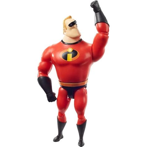 Mattel Disney Pixar The Incredibles Mr Incredible Action Figure In