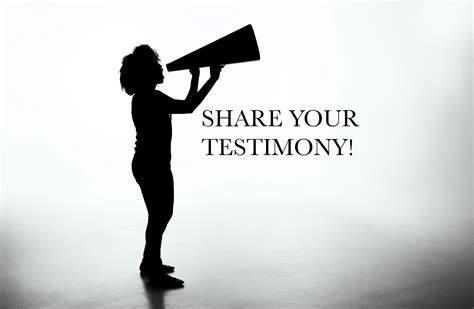 Share Your Testimony — Mill House Ministries