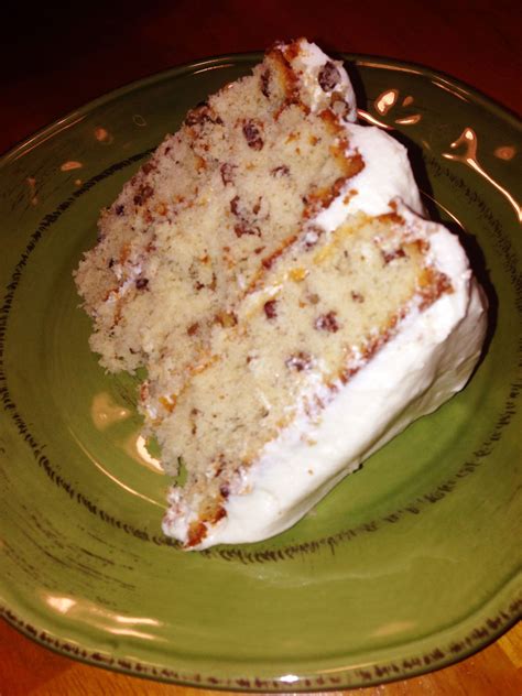 Butter Pecan Cake This Was So Delicious And I Am Not A Baker At All