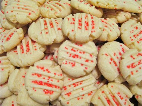 In a large bowl, beat butter until fluffy; Shortbread Cookies | Cookie Stuff | Pinterest | Canada ...