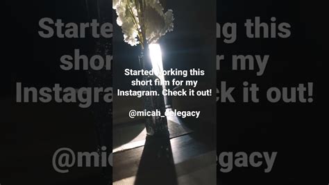Dream Short Film Instagram Micahdelegacy Youtube
