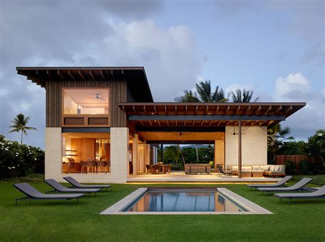 This New Home In Hawaii Was Designed To Enjoy Indooroutdoor Beachfront
