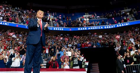 Trump’s Tulsa Rally Fizzles As Seats Go Empty The New York Times