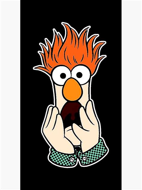 Beaker Muppet Beaker Muppet Meep Muppet Beaker Poster For Sale