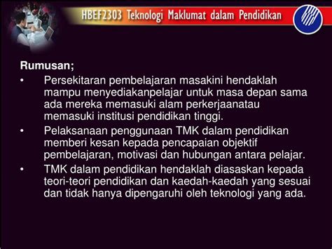Apa itu pidato pendidikan, hal ini merupakan untuk mempersiapkan teks dalam pidato sehingga dapat memberikan kesan yang baik dalam berpidato. PPT - Topik 10: Integrasi TMK dalam Pengajaran dan ...