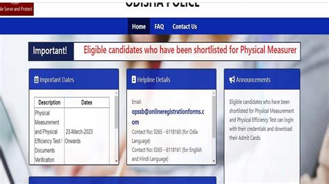 Odisha Police Constable Pet Admit Card Out Get Direct Link Here