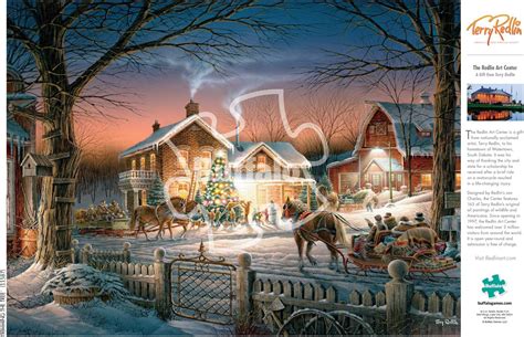 Buffalo Games Terry Redlin Trimming The Tree 1000 Piece Jigsaw Puzzle