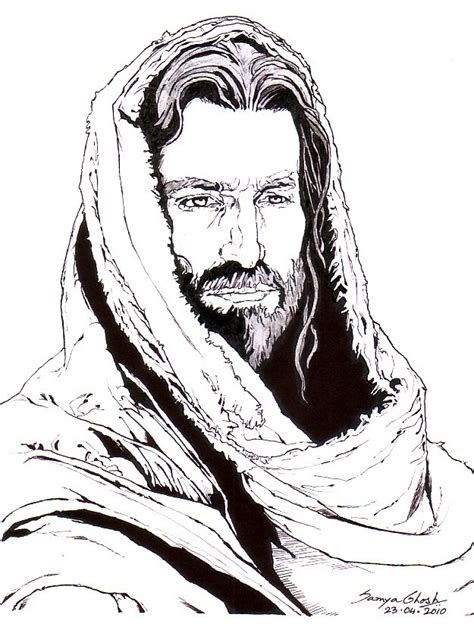 Pencil Drawing Of Jesus Christ At Getdrawings Free Download