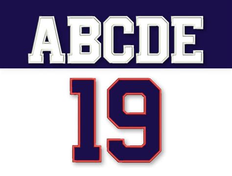 Bx Font Included Sport Hockey Uniform Applique Alphabet By