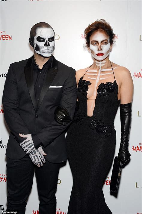 Jennifer Lopez And Casper Smart Coordinate Their Outfits On Halloween