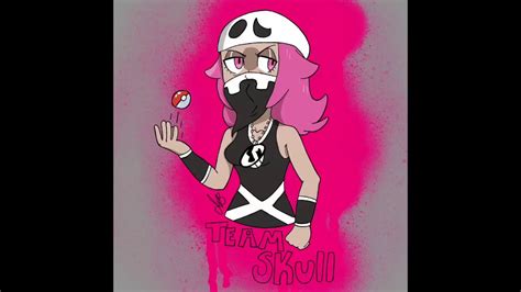 Team Skull Grunt Female Speed Paint Youtube